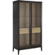 Cecilia Clear / Smoke Grey Display Cabinet